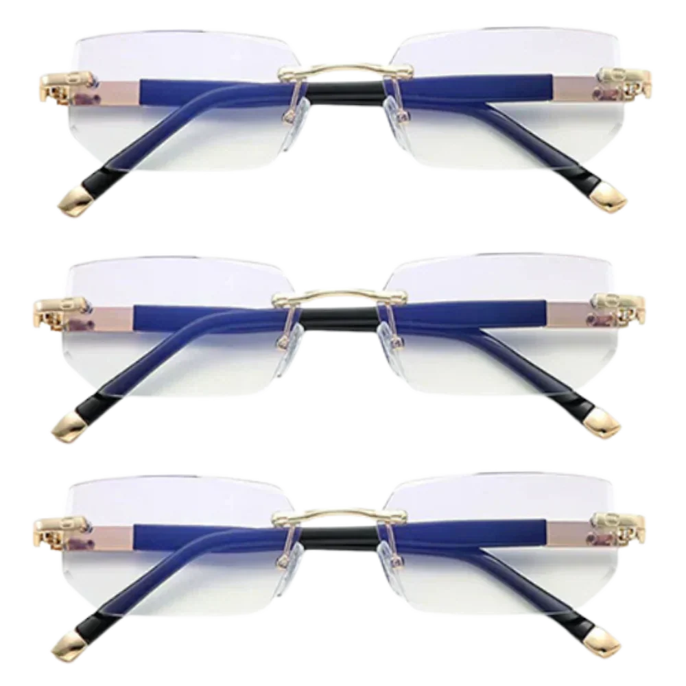 3x Clarity Blue Glasses